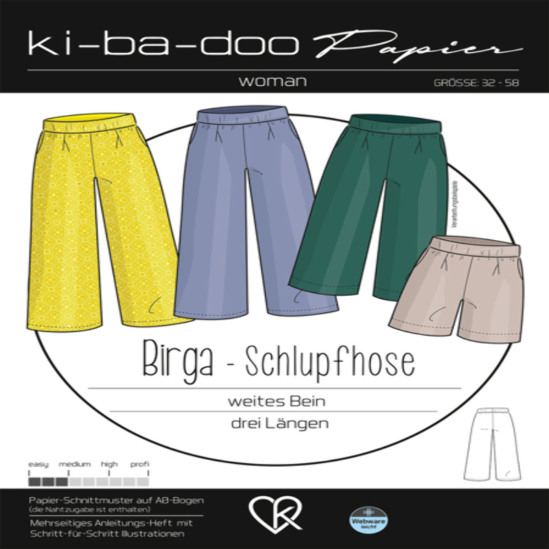 Ki-Ba-Doo Birga women's slip-on trousers
