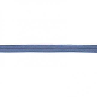 Bande de bordure élastique bleu denim (kh)
