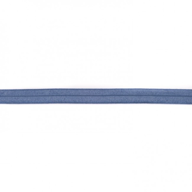 Bande élastique de bordure bleu denim (kh)