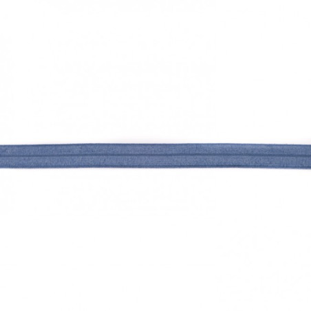 Elastic edging tape denim blue (kh)
