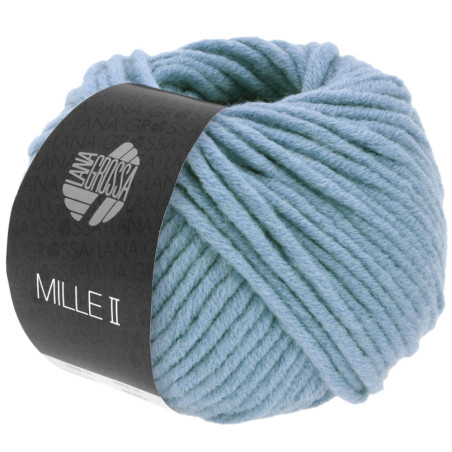 Lana Grossa - Mille II bleu tourterelle (155)