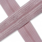 Ruban de bordure élastique Jacquard rose (qt)