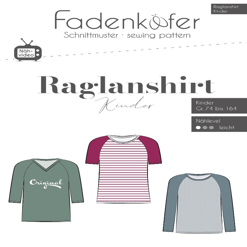 Thread Beetle - Raglan Shirt Kids