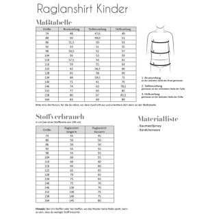 Fadenkäfer - Raglanshirt Kinder