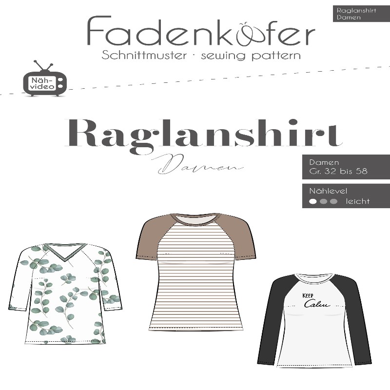 Chemise raglan pour femme