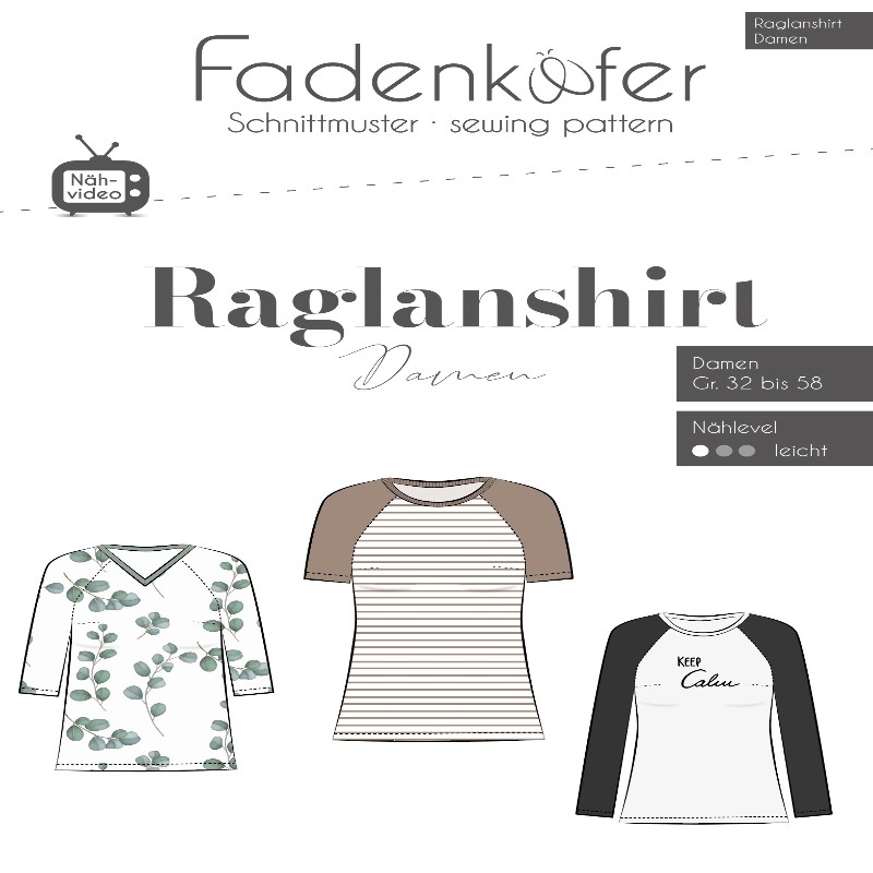 Fadenkäfer - Raglanshirt Damen