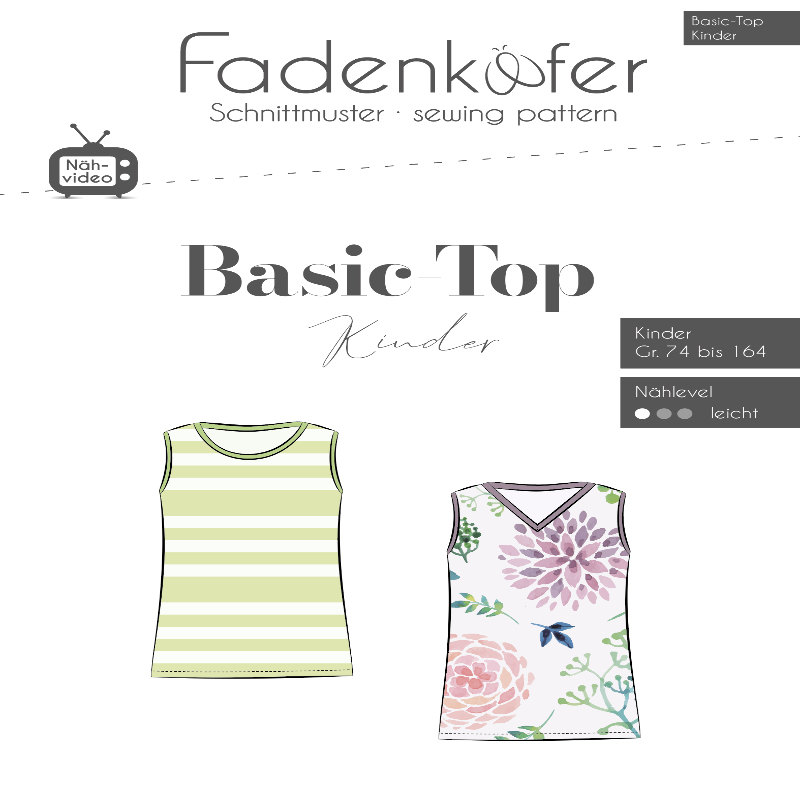 Thread Beetle - Haut basique pour enfant Thread Beetle - Haut basique pour enfant