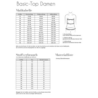 Fadenkäfer - Haut basique pour femme