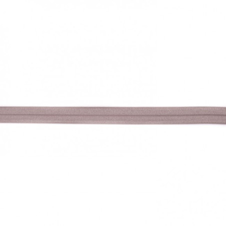 Elastic edging tape taupe