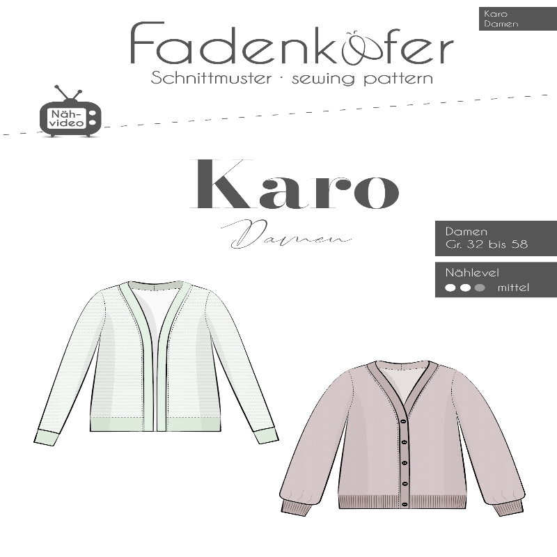 Fadenkäfer - Karo Damen