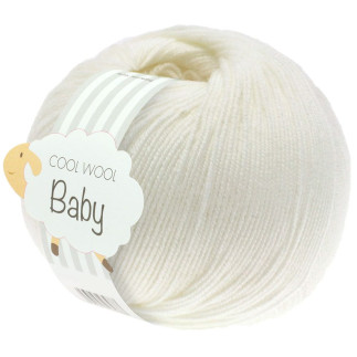 Lana Grossa - Cool Wool Baby natural white (213)
