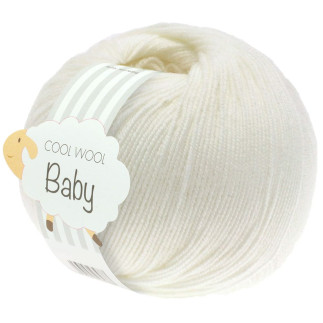 Lana Grossa - Cool Wool Baby rohweiss (213)