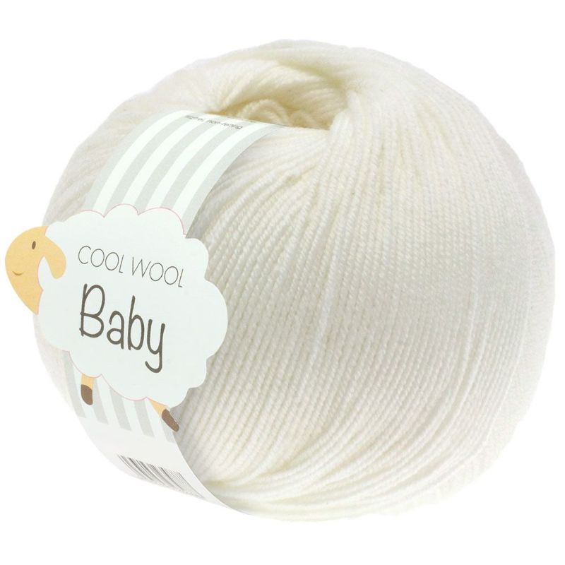 Lana Grossa - Cool Wool Baby off white (213)