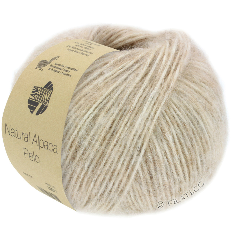 Lana Grossa - Natural Alpaca Pelo hellbeige (06)