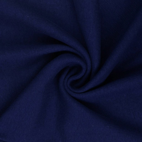 Bündchen glatt dunkelblau (h4026)