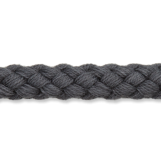 Cordon en coton 9 mm gris foncé (uk78)