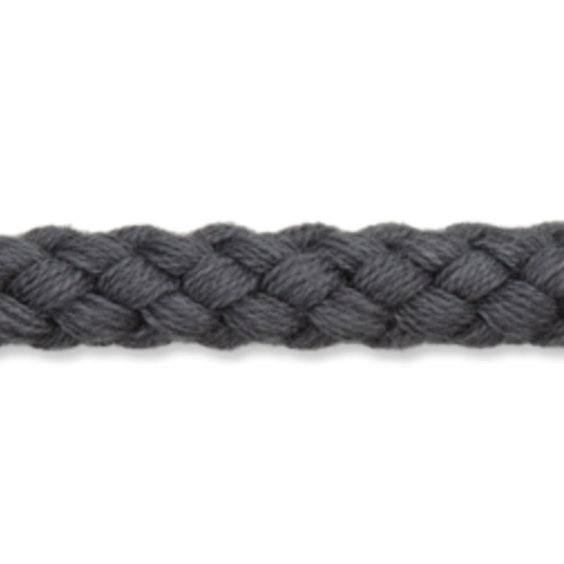Cordon en coton 9 mm gris foncé (uk78)