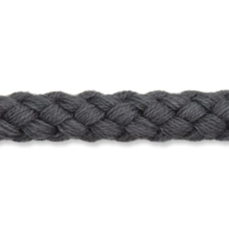 Cordon en coton 9 mm gris foncé (uk78)