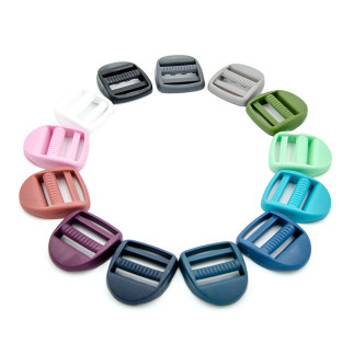 Plastic clamp buckle 25mm