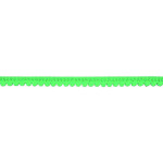 Pompom trim - 6mm neon green (qt)