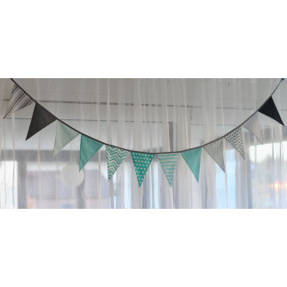 B-Stock - Cotton - Urmelis Pennant Chain - 60cm Repeat