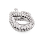 Garniture à pompons - 6 mm gris moyen (UK76)