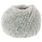 Lana Grossa - Bouclé yarn Cocco light gray (08)