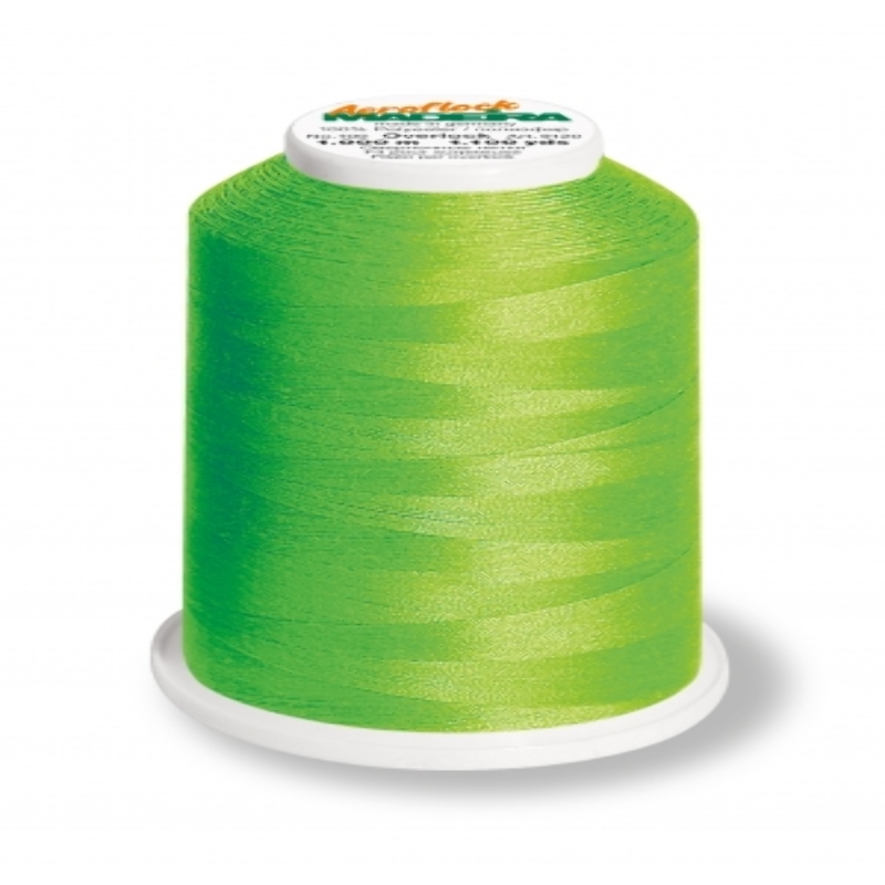 Madeira bulking yarn neon green 9950