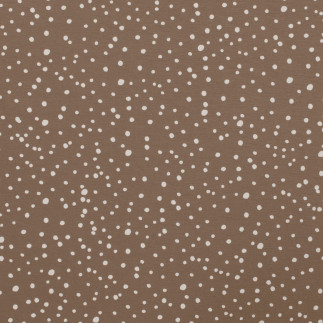 Jersey - Funky dots taupe