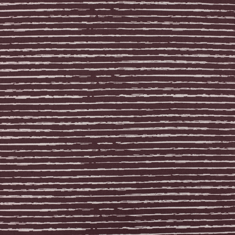 jersey - Rayures funky mauve
