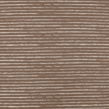 Jersey - Funky stripes taupe