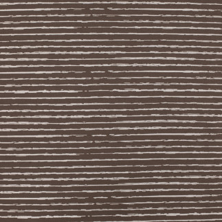 Jersey - Funky stripes dark taupe