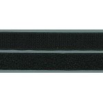 Hook and loop fastener - black 20mm (w)