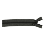 Fermeture éclair invisible - 40 cm - noire (000)