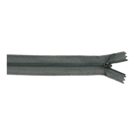 Fermeture éclair dissimulée - 40 cm - anthracite (002)