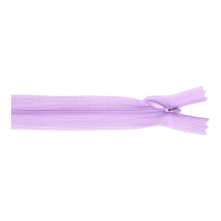Fermeture éclair invisible - 40 cm - lilas (165)