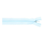 Fermeture éclair invisible - 40 cm - bleu clair (249)