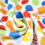 Nicki - Kullaloo Shorty hula dots vert - pièce de 100 x 75 cm