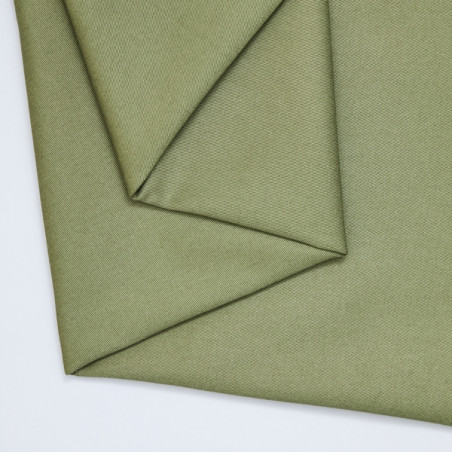 Mind the Maker - Sergé extensible en coton biologique olive