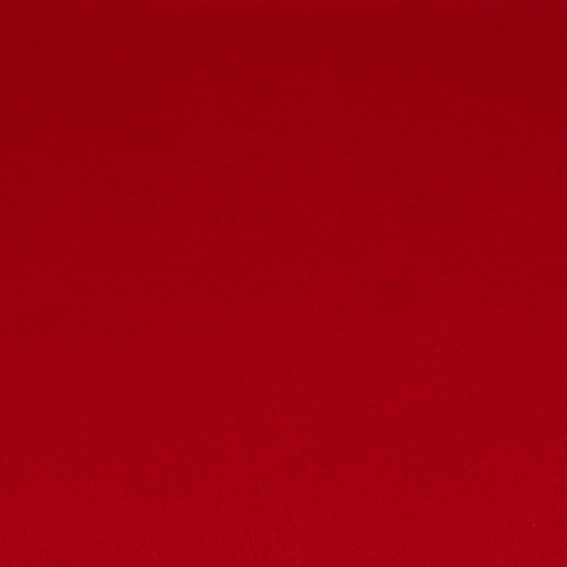 Textile felt plate 1.5mm fire red D024 (20 x 30cm)