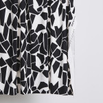 viscose jersey - Mind the Maker - Odd Puzzle white / black