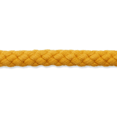 Cordon en laine d'agneau 9 mm curry (uk402)
