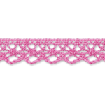 Bobbin lace 13mm pink (uk52)