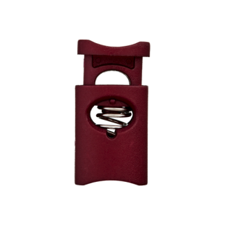 Cord stopper long burgundy