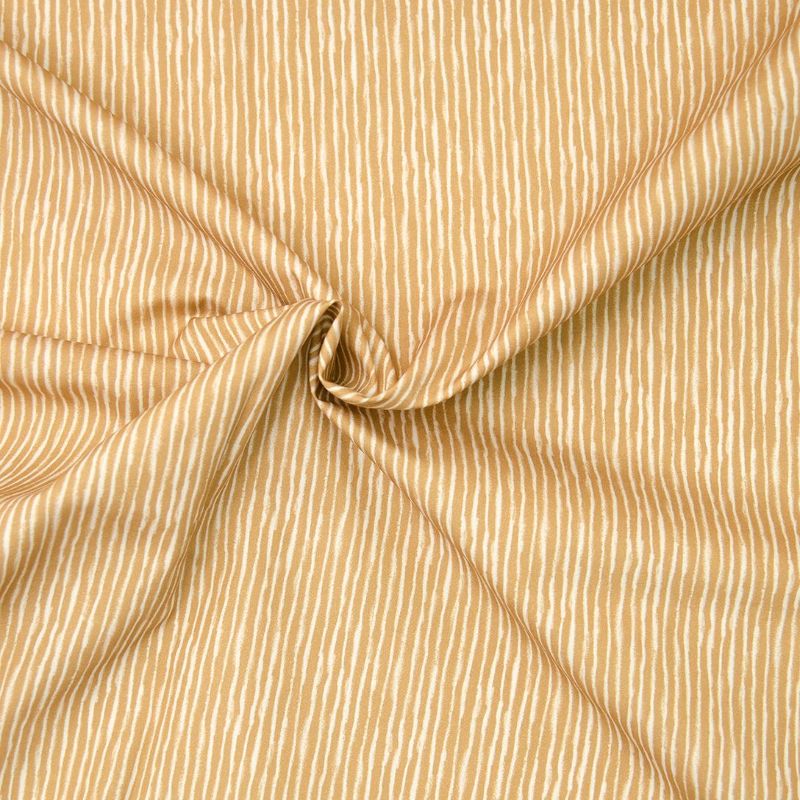 coton tissé - Hilco Sweet Stripes ocker
