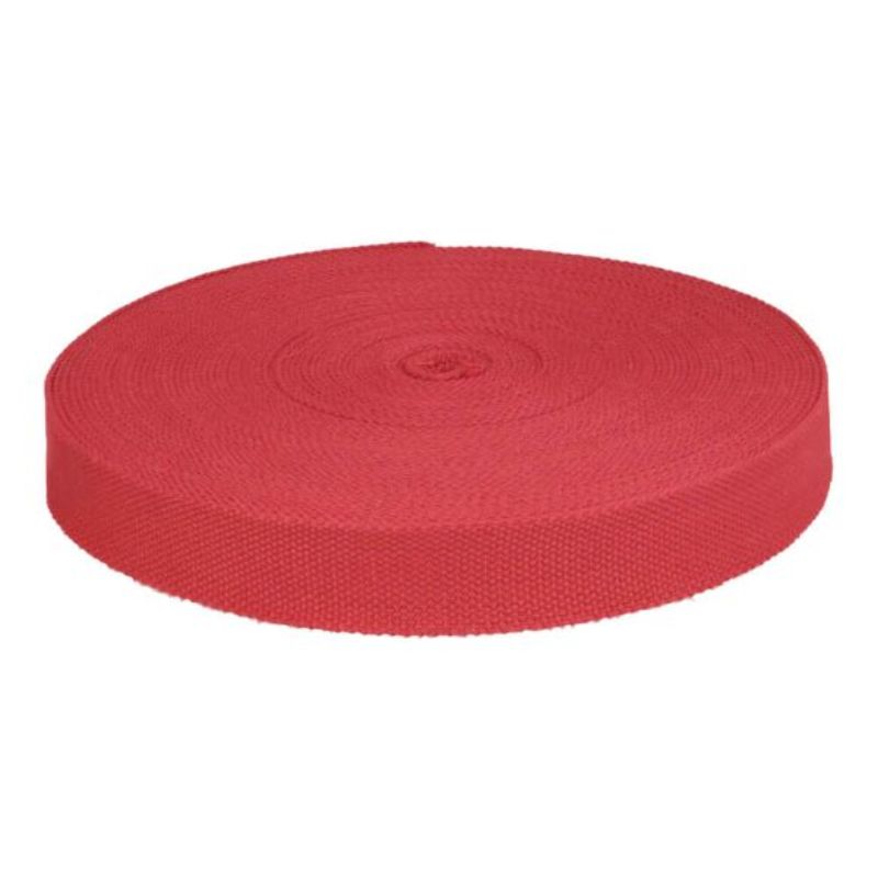 Webbing 32mm - red