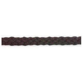 Cordon en coton 9 mm marron foncé (l)