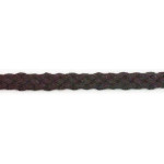Cordon en coton 9 mm marron foncé (l)