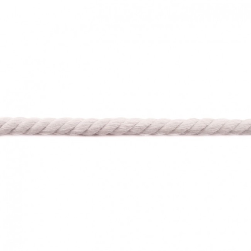 Cordon en coton méga 12 mm blanc (kh)