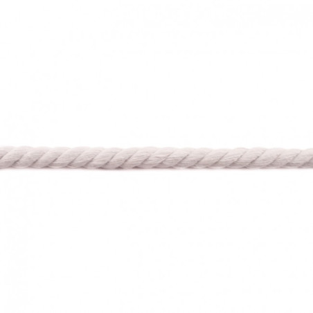 Cordon en coton méga 12 mm blanc (kh)